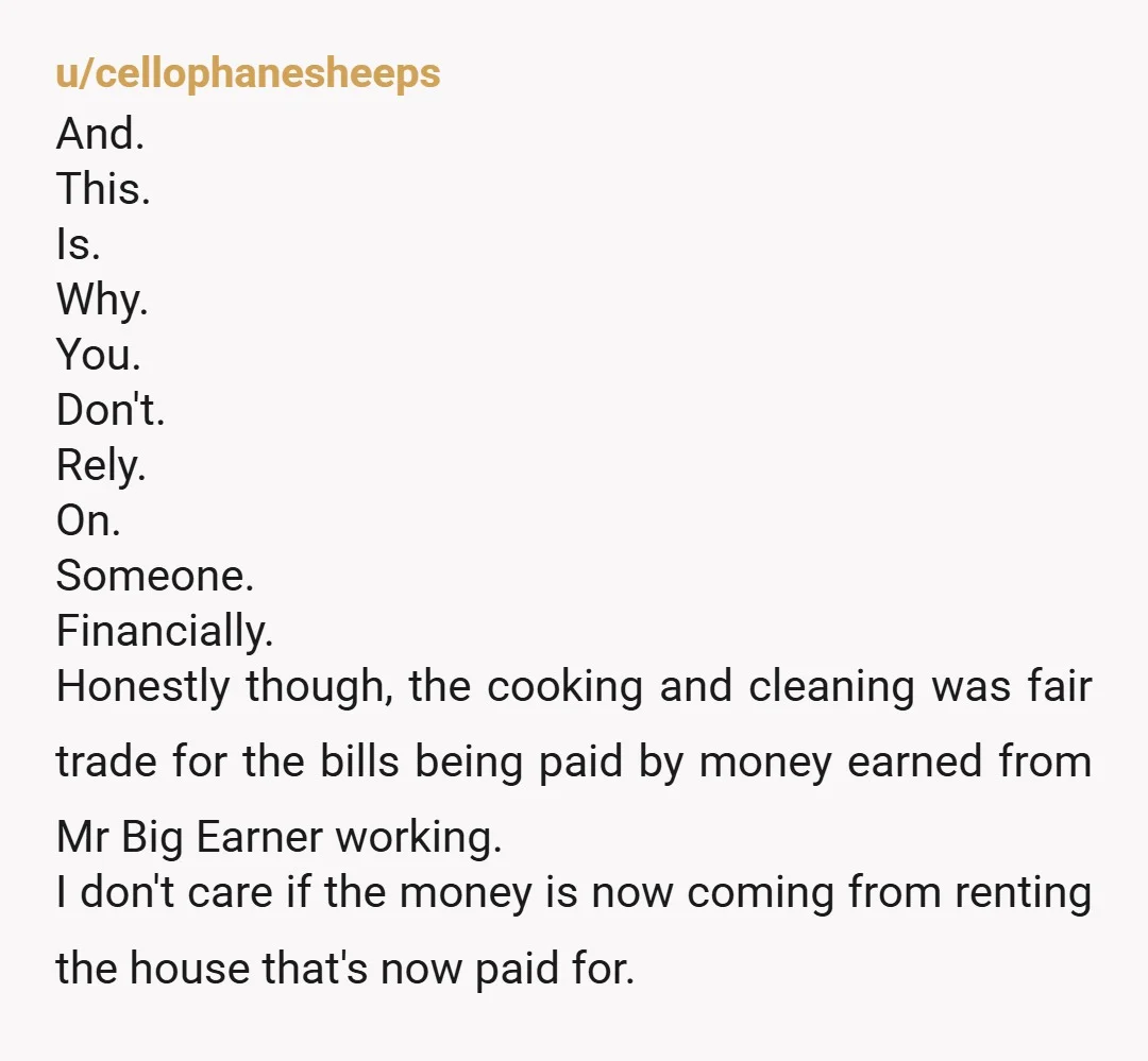 u/ScottRiqui This situation isn't that unusual - it's just happening earlier in life for OP, and he's also in a relationship that's only a few years old. Often, one spouse...