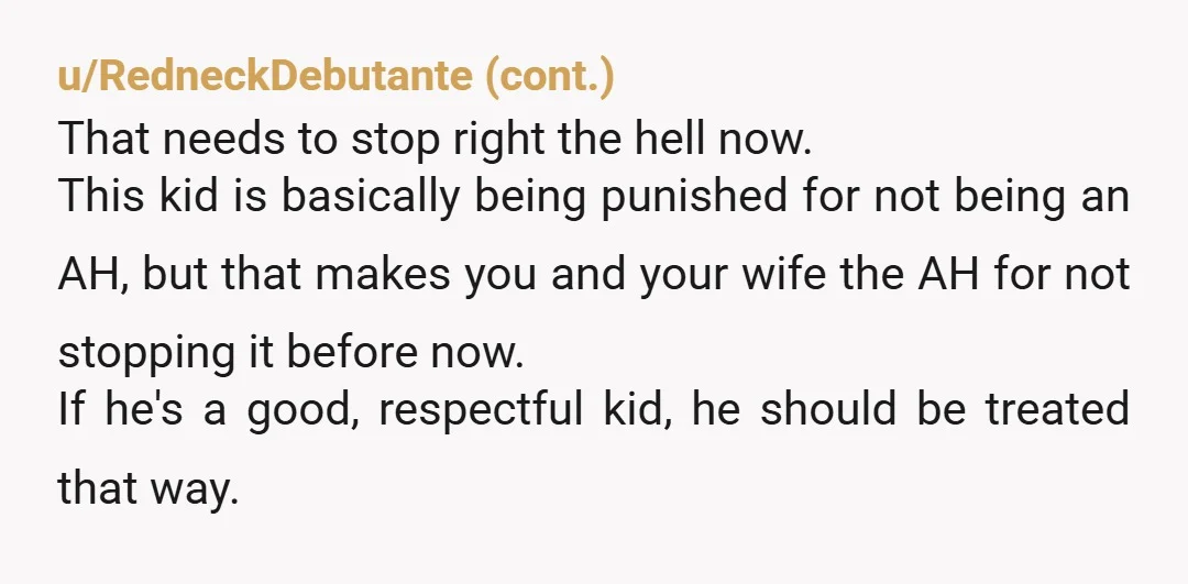 u/boredoutof_mymind NTA but honestly she should have been punished for continuing to go into his room/through his stuff before it could get to this point. It's good she's getting consequences...