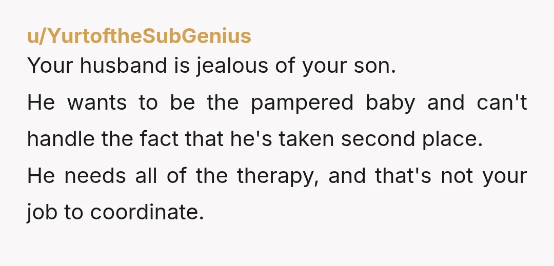 u/Embarrassed_Hat_2904
You know it’s not the smell, right? It’s cuz you’re making something for the child he’s immensely jealous of.