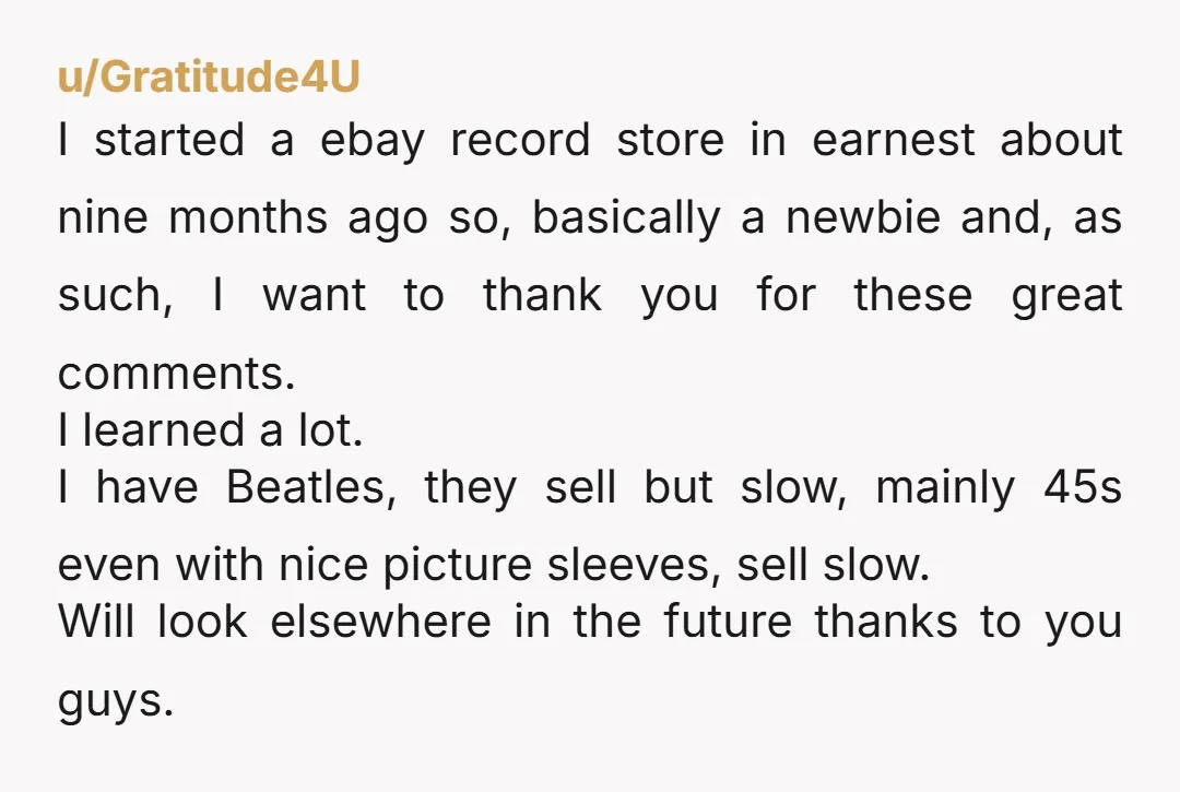 u/heartlessgamer Lots of folks want to sell in these situations; the conversation just needs to get flowing and once folks are comfortable with the buyer the sales happen. Especially when...