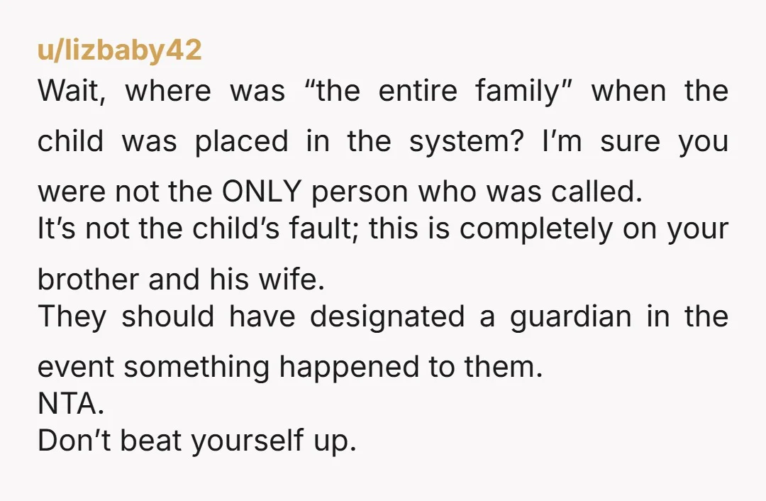 u/ThrowawayRAnq26 NTA. People saying Y T A are thinking with emotions. Your family comes first. You don't know what drama you'll be bringing into your home by taking in the...