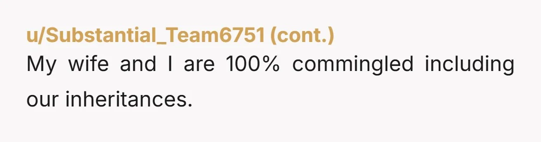 u/mattkime No, it’s best to keep it separate for a variety of reasons. That said, why so much concern over who contributes what? Just seems like a lot of territory...