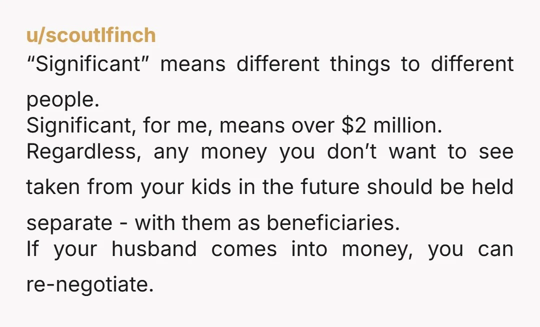 u/Amazing_Ad6569 Entrepreneurial venture that will likely payout in the long term? 😂 Yeah, that and an inheritance are not equal. He can't even pay the daily bills without incurring debt?...