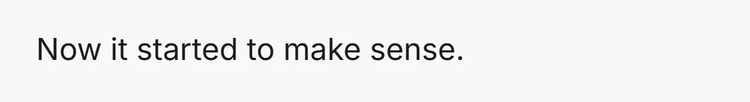I was right there when he used it, so I didn’t think anything of it.