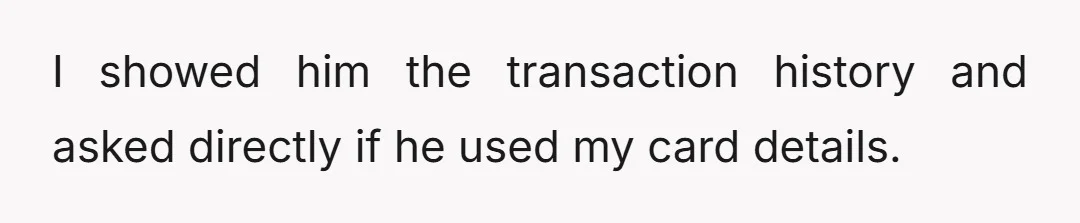 That was enough for me.
