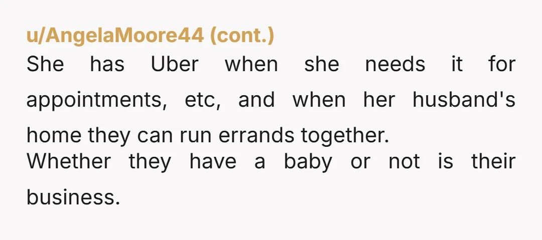 u/Best_Tumbleweed6931 YTA for your delivery.  Bringing up logistics that they need to figure out is one thing. It's another to stay she isn't ready to be a parent.  Do you...