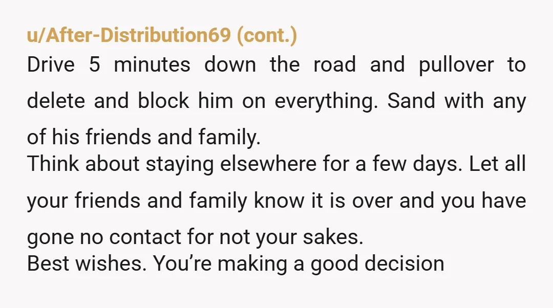 u/wussgawd
Nothing ends gracefully. Just end it. He cheated on you. He doesn't deserve gracefully.