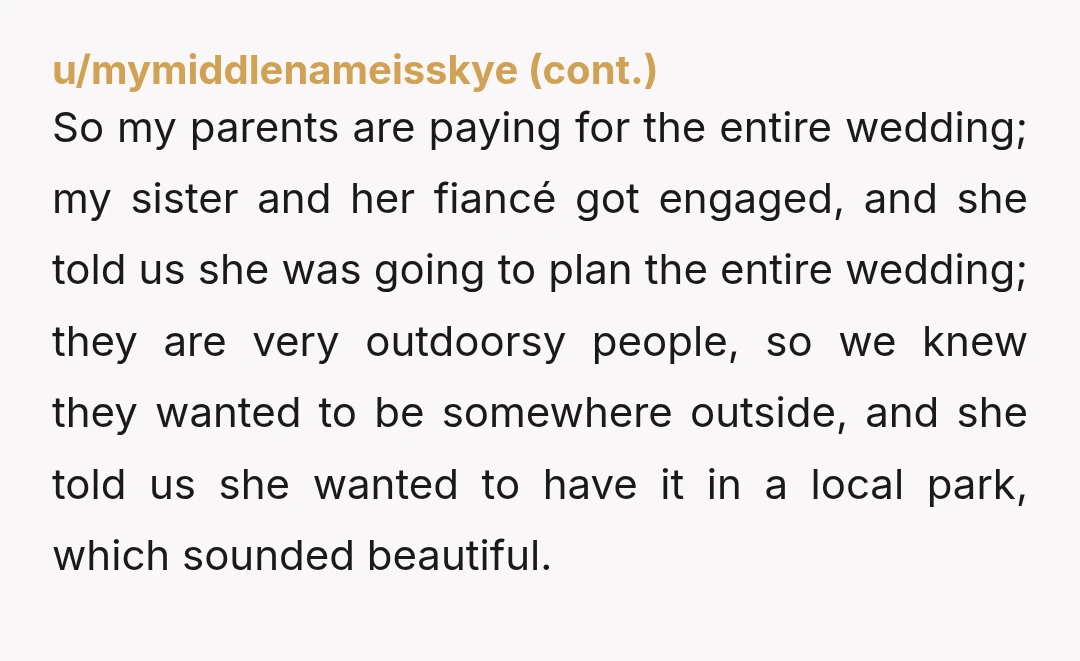 u/dasbarr
She's still planning a wedding that's less than 2 months away? 😬
