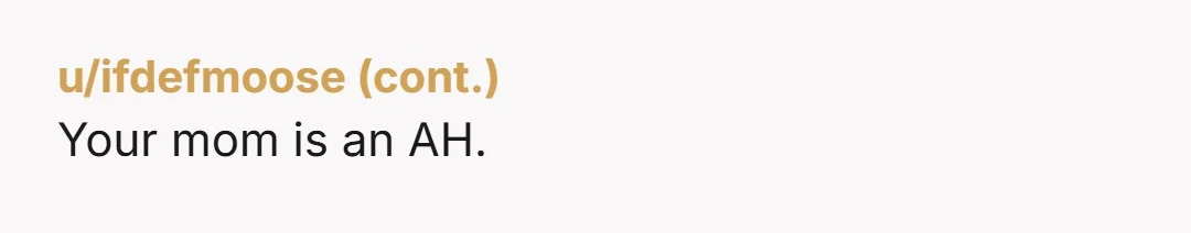 u/Brave-Pizza-33
NTA I didnt read any of those words, your spot your right.