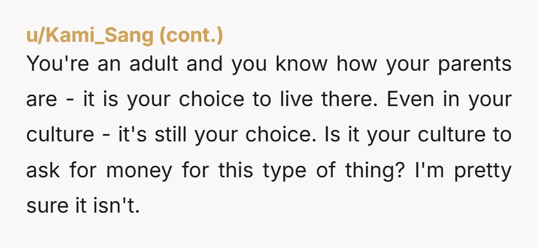 u/Malice_A4thot INFO: did she actually ask you to chaperone the zoo trip? And how are your middle brother’s mental health struggles relevant to this? 