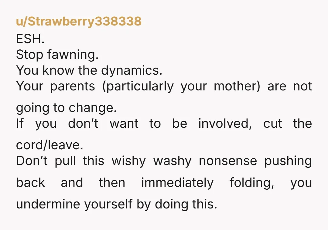 u/blancamystiere INFO: i think we need to know a lot more about the living arrangement, what you contribute to the household, why you’re choosing to live there at this time,...