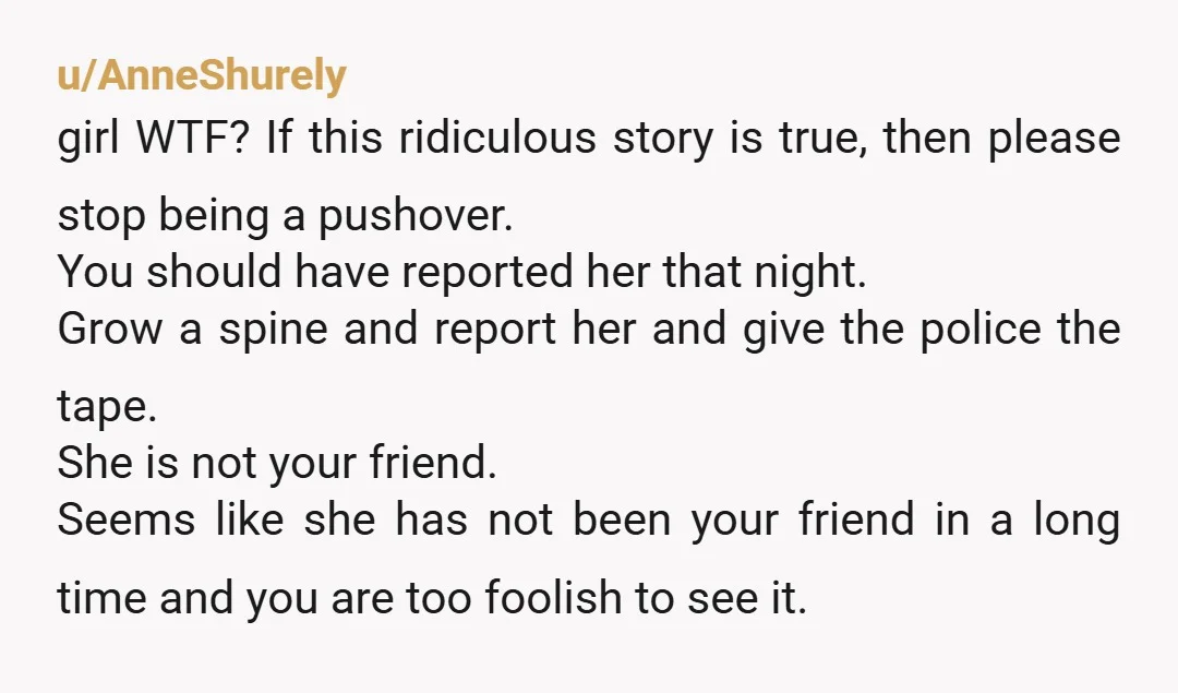 u/AssistanceDry7123 NTA She didn't lose it. She either still has it or sold it. There are two options here. Either your "friend" doesn't actually care about you to the point...
