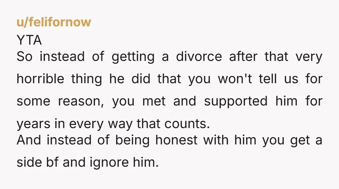 u/CompoteEcstatic4709 Please figure out why you are still involved with your incarcerated husband before you remarry and have children. Divorcing someone in jail for 5 years already should be cheap...