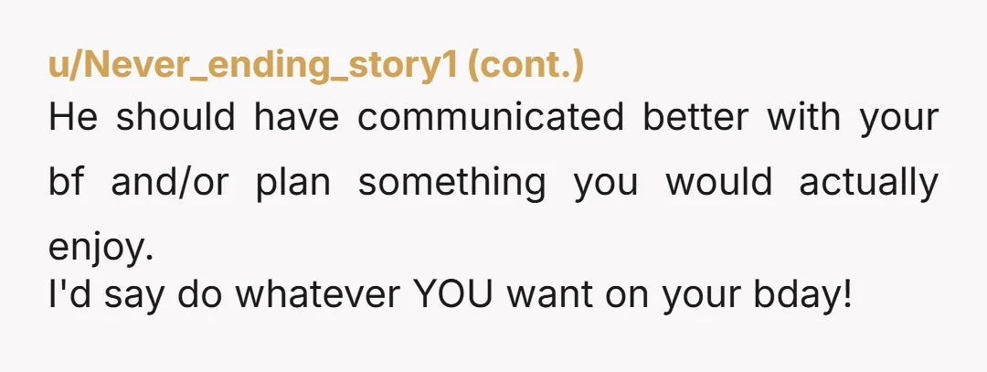 u/Think-Corner-3232 NTA. Good on you for standing by your boyfriend not your a h o l e brother.