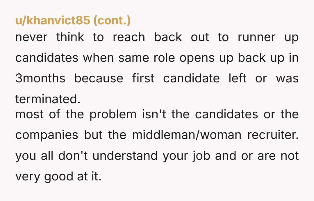 u/khaitheman222 That's why I keep telling people, disconnect emotionally from your job search, was jobless for almost 2 years during covid, I've taught myself not to be hopeful and disconnect...