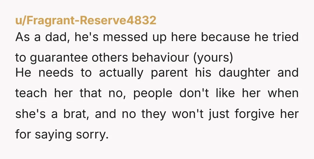 u/BlankLevi NTA. Your dad made a sweeping declaration without a proper idea of how to handle the situation. You keep giving someone grace instead of lessons and they will think...