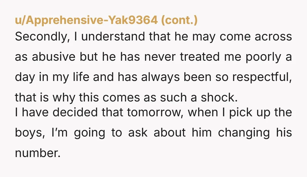 u/AussieGirl27 Sounds like he is having a mental health issue. I wouldn't go back until he gets help. Does he have friends or family that can help him?