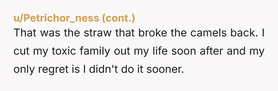 u/Affectionate-Shoe515 Are you seriously considering that your important brain surgery might interrupt some family fun day? I know you probably couldn’t go into it all and I honestly don’t care...
