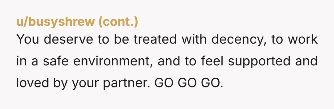 u/ImACarebear1986 You need to do what’s best for you! Your husband has shown he WON’T choose you or leave his parents so it’s obvious to me. How long do you...