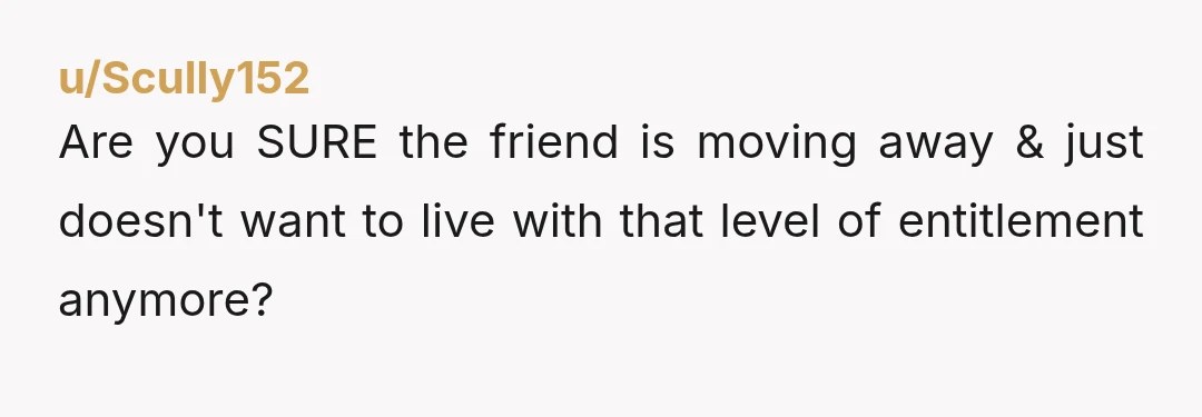u/Forced_Storm Moving in together is a terrible idea. If the family needs someone else to susidize their rent, then she cannot afford to be a stay at home mom.