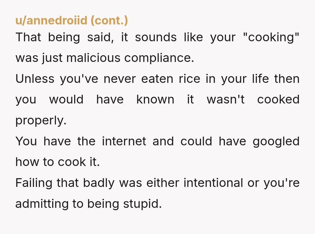 u/Necessary_Field_8424
23 and never boiled anything. Do you survive on takeout?