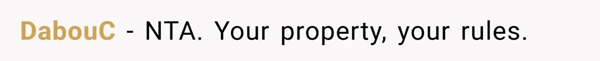 DabouC − NTA. Your property, your rules.