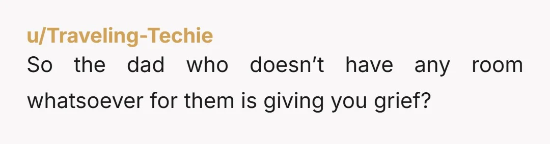 u/BoysenberryJellyfish NTA I'm so sorry for your loss. Your stepchildren have moved out. You waited, which was kind and the right thing to do, but they have moved out and...