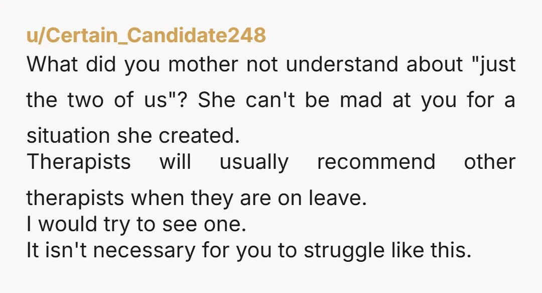 u/Lockraemono Honestly, you don't have to even explain the depressive episode / messy apartment. Absolutely everyone is allowed to say I wasn't expecting visitors today, maybe another time. Their feelings...