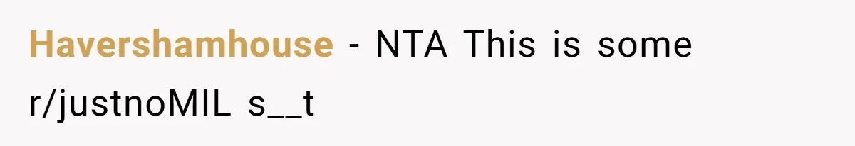 Havershamhouse − NTA This is some r/justnoMIL s__t