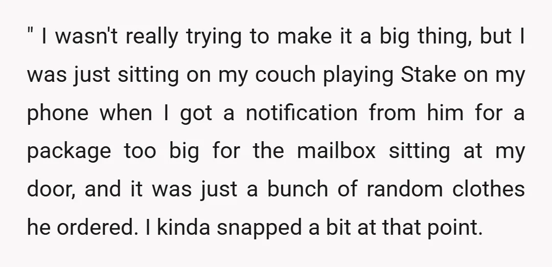 " I wasn't really trying to make it a big thing, but I was just sitting on my couch playing Stake on my phone when I got a notification from...