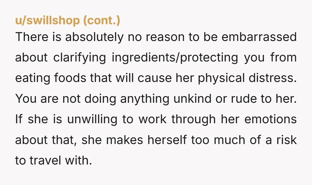 u/SeaworthinessDue8650 NTA, but you need to sit down with her and make it clear that you don't want to deal with the consequences of her poor decisions. She doesn't understand...