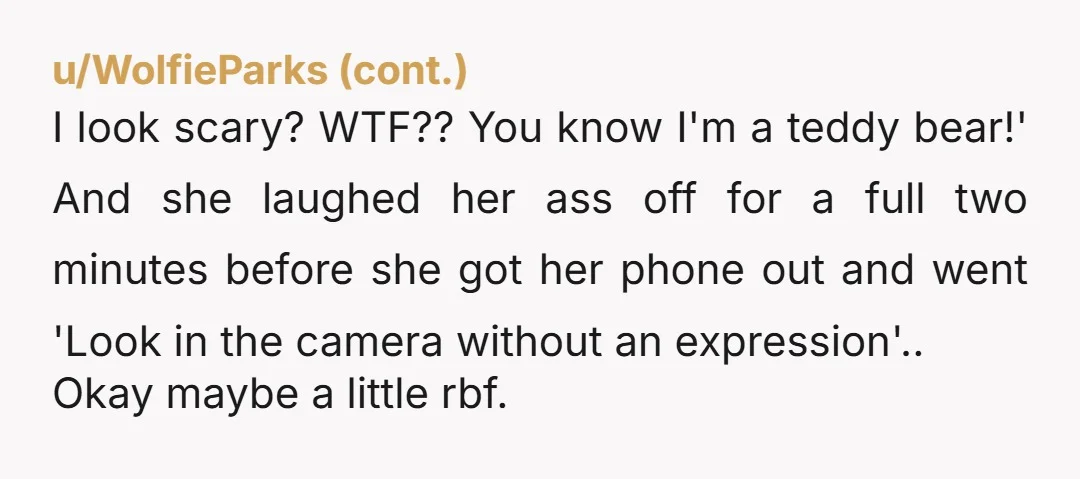 u/Anneemai
The glare that made your boss drive to someone's house is objectively the best part of this whole story.