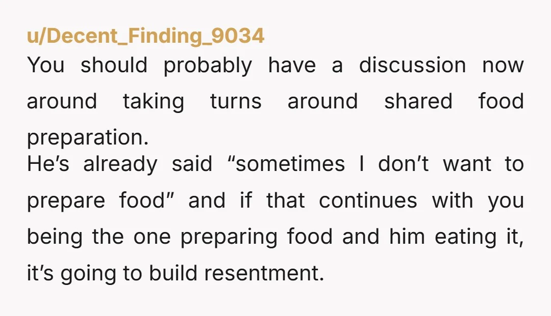 u/FormSuccessful1122 YTA. You specifically say that there was enough for you to have two meals and you had no plans for the leftovers. But you’re annoyed he ate it? If...