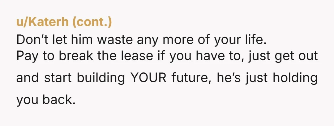 u/Brownie-0109 Ann Landers used to ask whether you’d rather be with them or without them. No qualifiers. No “it depends” That’s the only important question.