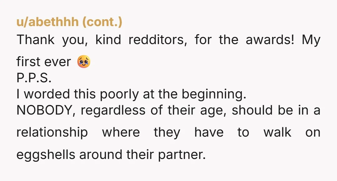 u/qtqy
He's weaponizing "feeling safe" and panic attacks to avoid being accountable.
He's either mentally ill or completely incompetent or both.