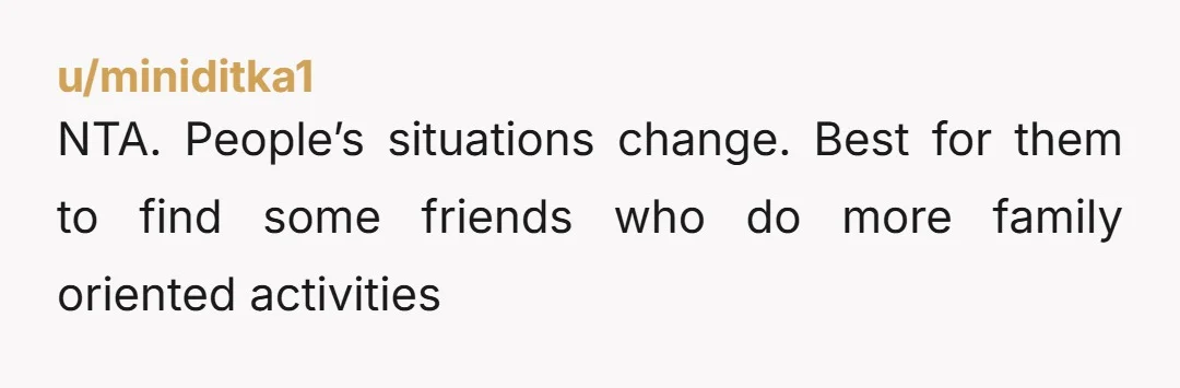 u/FatboyChester They are right. A sane person wouldn't have to write that because sane people would automatically know that a birthday party for an adult would not include a 6...