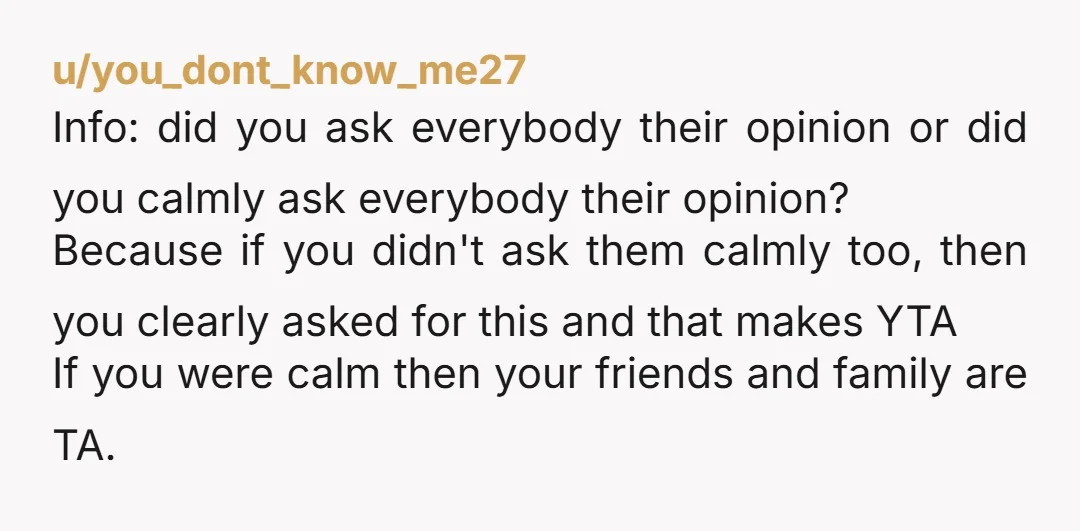 u/Deniskitter YTA for not having them babies in white as well. We all know babies are much cuter than brides and steal the attention. (There was literally a wedding rant...