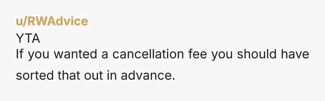 u/Pink__Flamingo You didn't have a contract, written or verbal, that included a cancellation clause. They are also not responsible for your wages at your other work. You tried to juggle...