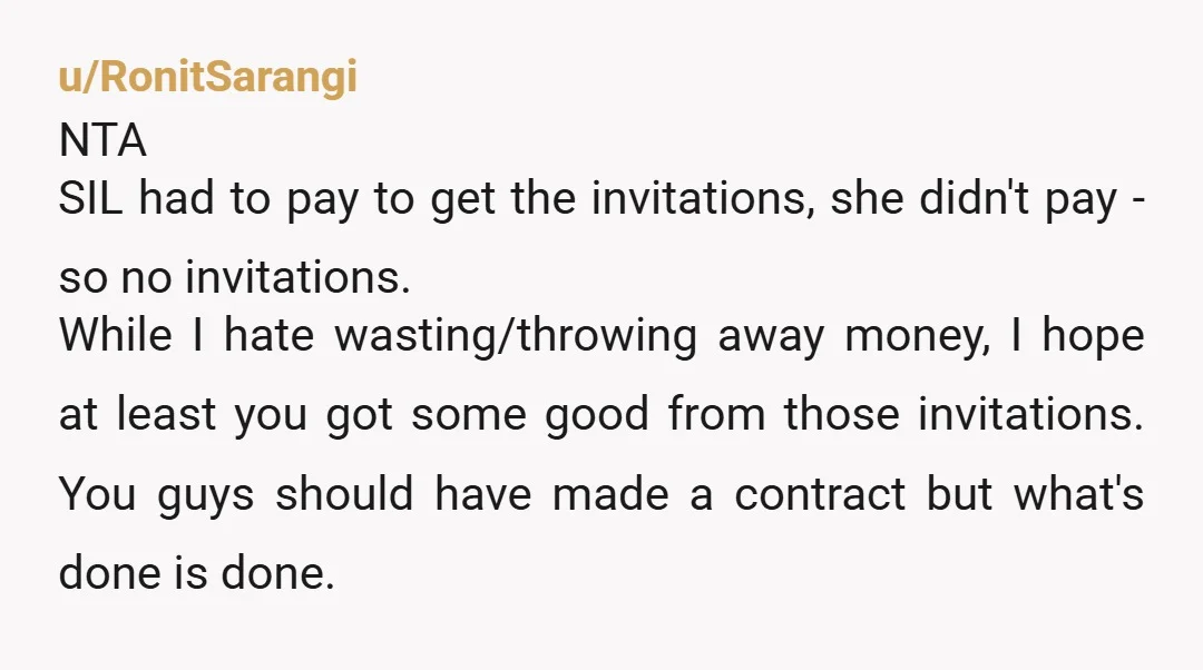 u/aggytherabbit NTA, but ALWAYS figure out exactly how much you'll be paid before you do the work! Ideally you'd get paid at least 50% upfront with personalized creative work but...