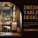 Unique Dressing Table Design - homeojo