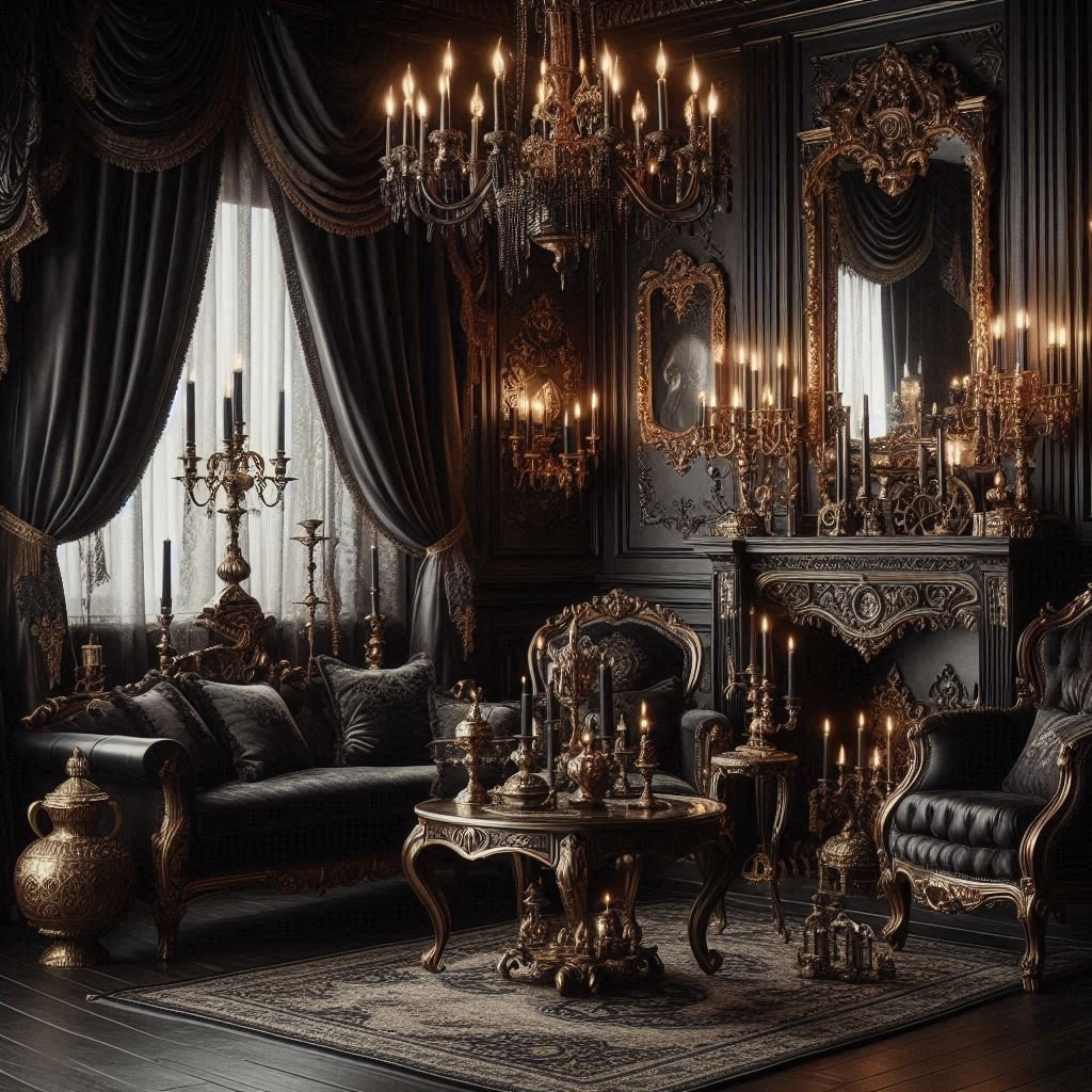 Gothic Living Room Ideas