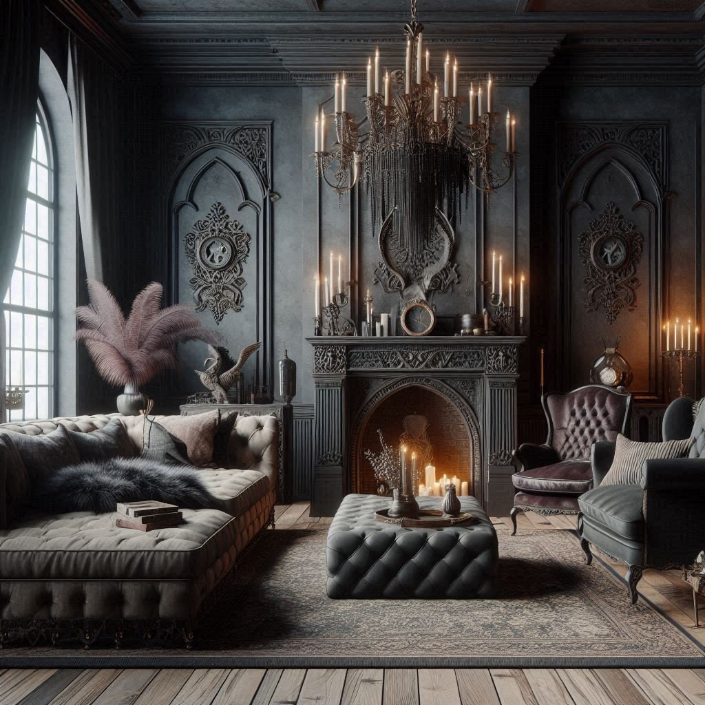 Gothic Living Room Ideas