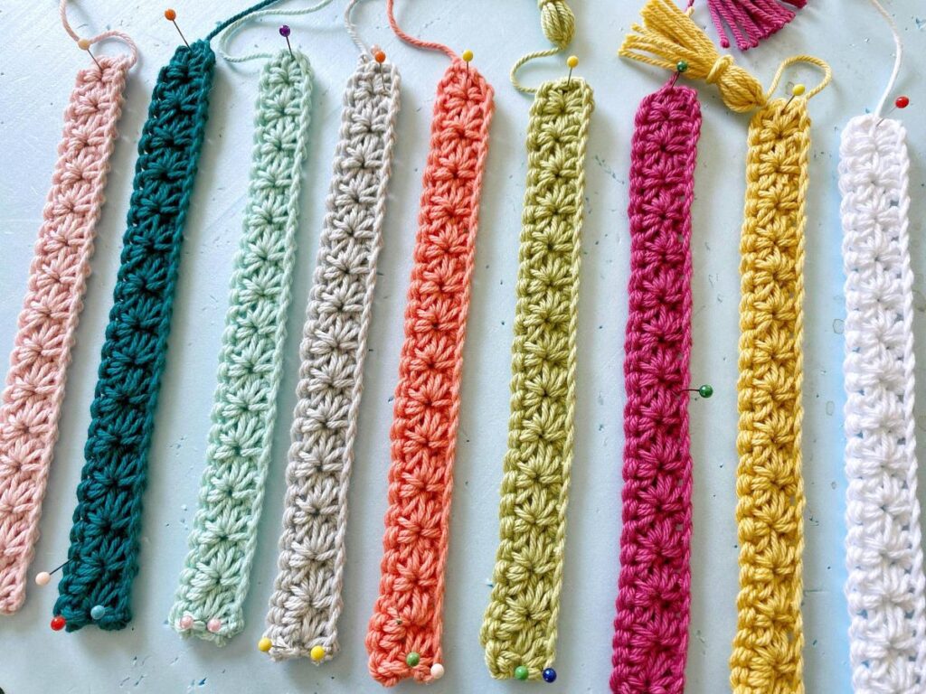 How To Crochet the Simply Daisy Bookmark