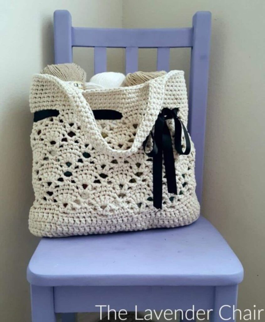 Vintage Market Tote Crochet Pattern