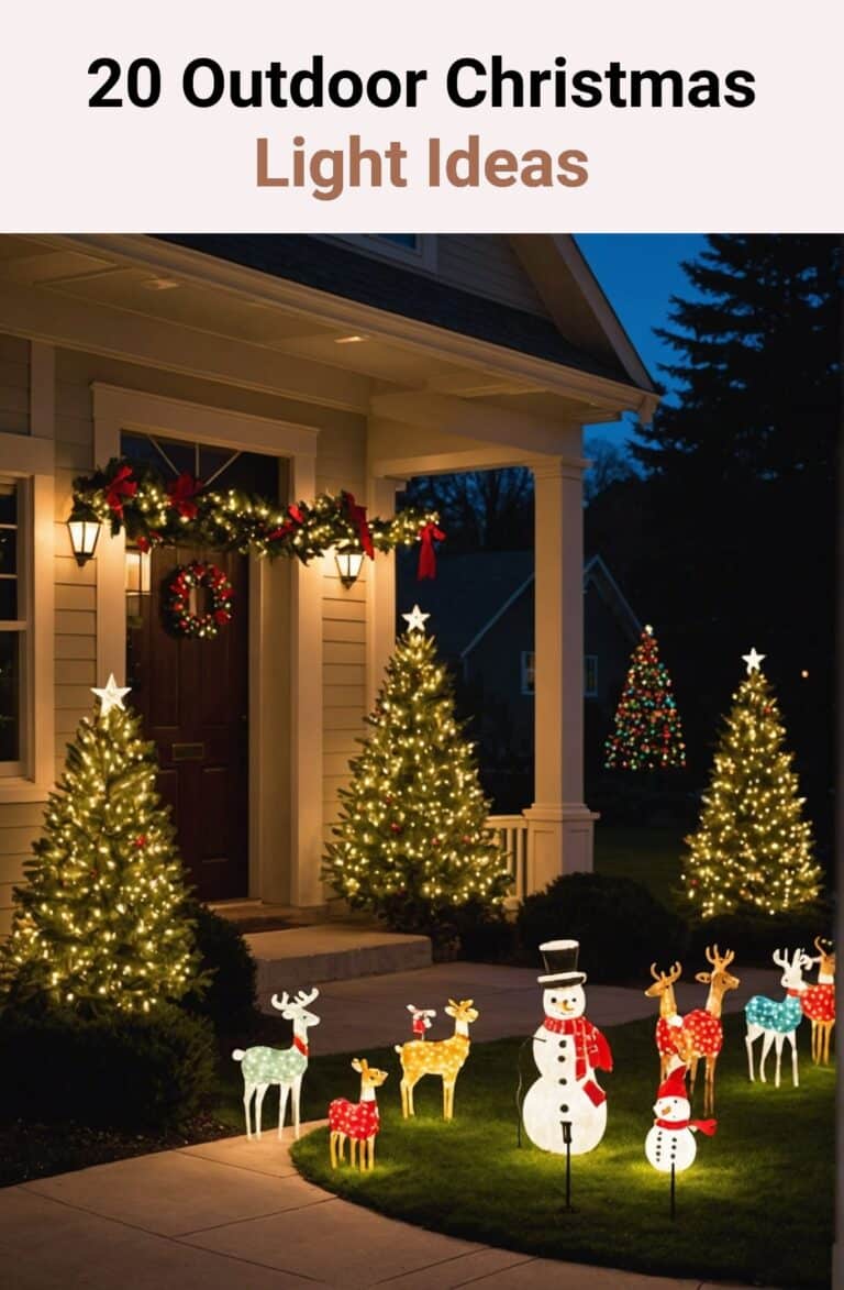 Outdoor Christmas Light Ideas