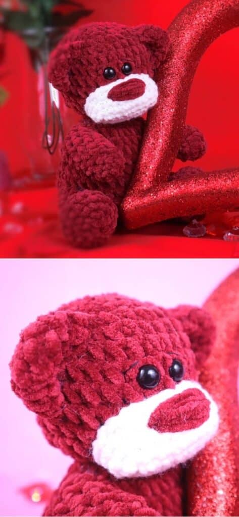 Velvet Teddy Bear Amigurumi