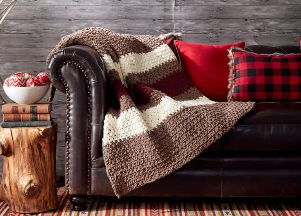 Bernat Hibernate Crochet Blanket Pattern