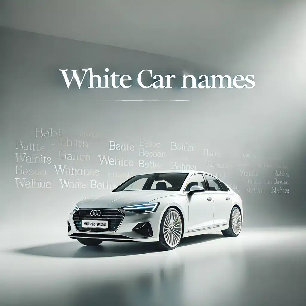 White car names