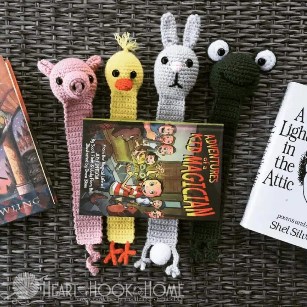 Bunny Rabbit Bookmark Crochet Pattern