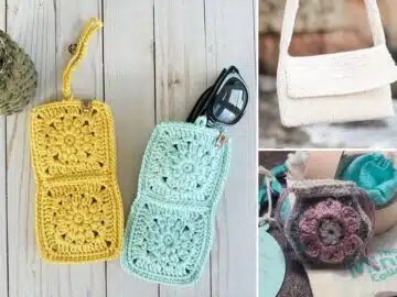 15 Adaptable Crochet Pouch Free Patterns for Storing Everything